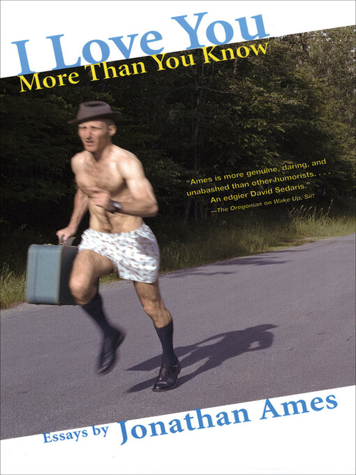 Title details for I Love You More Than You Know by Jonathan Ames - Wait list